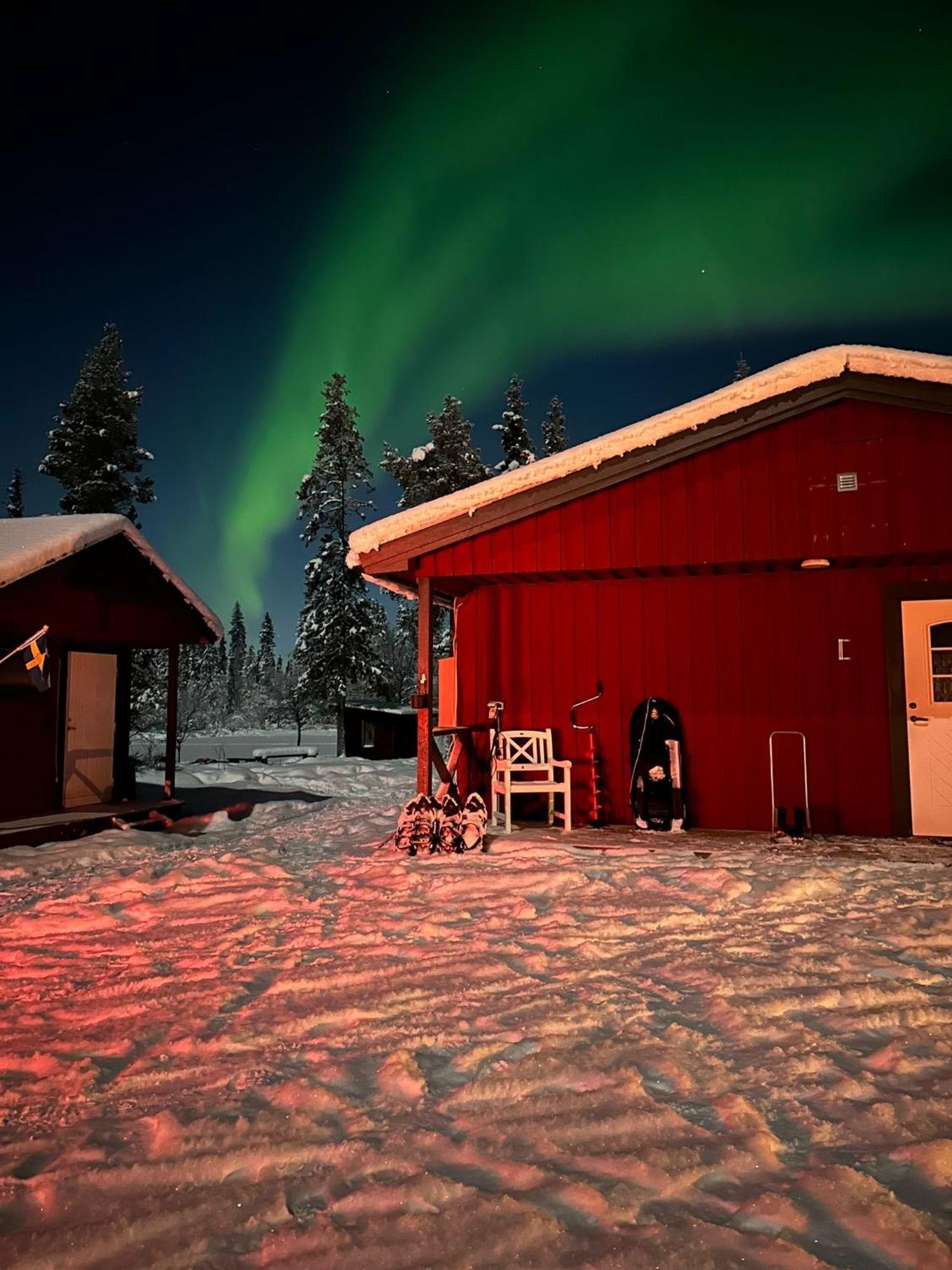 Camp Caroli Family House Jukkasjärvi Exterior foto