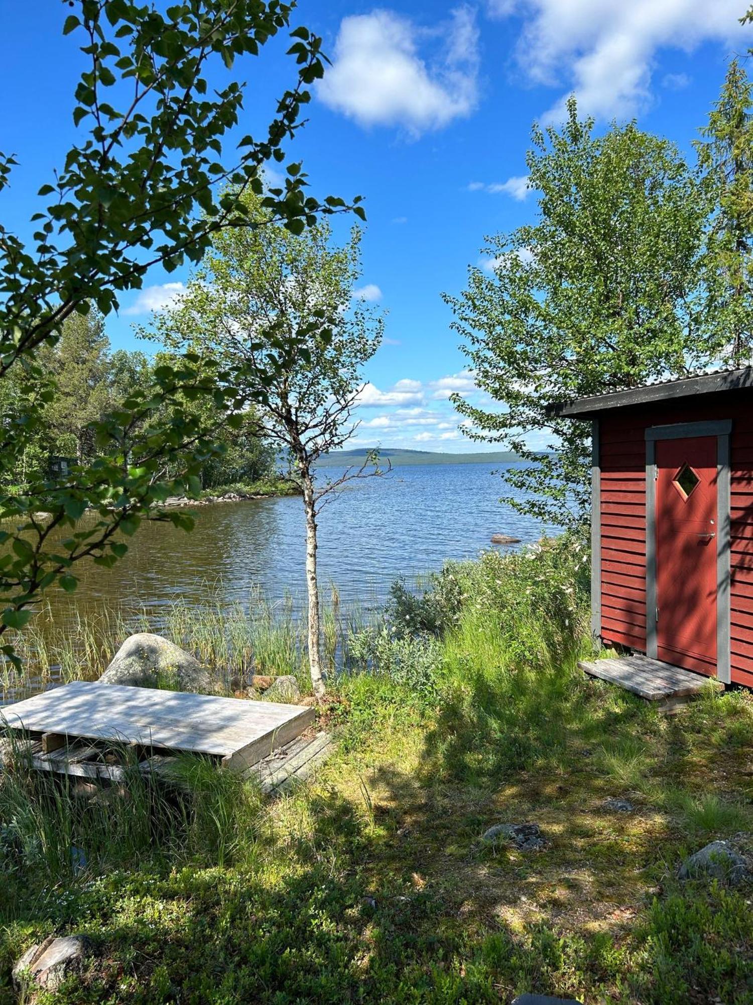 Camp Caroli Family House Jukkasjärvi Exterior foto